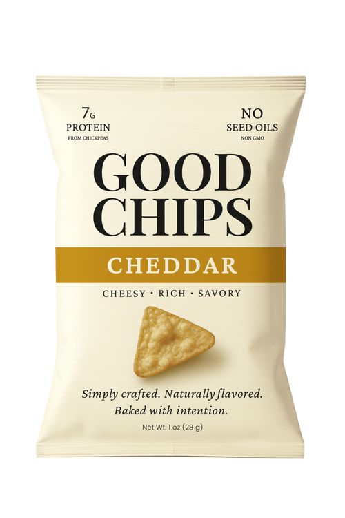 Cheddar and Sour Cream Protein Chips