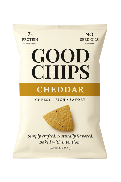 Cheddar and Sour Cream Protein Chips