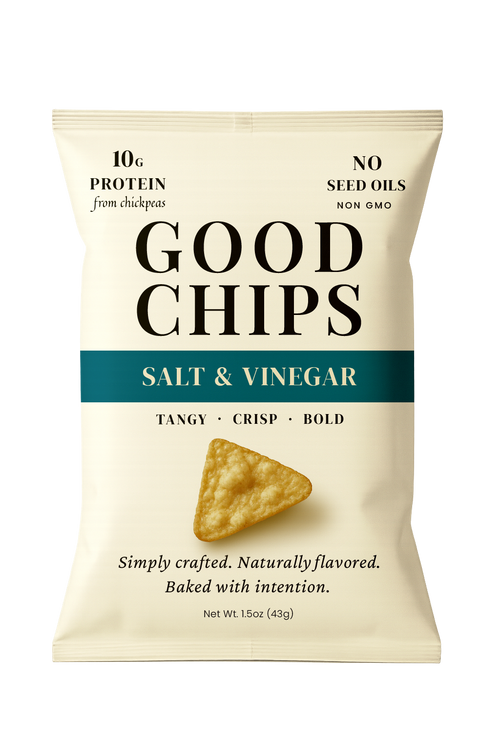 Salt and Vinegar Protein Chips