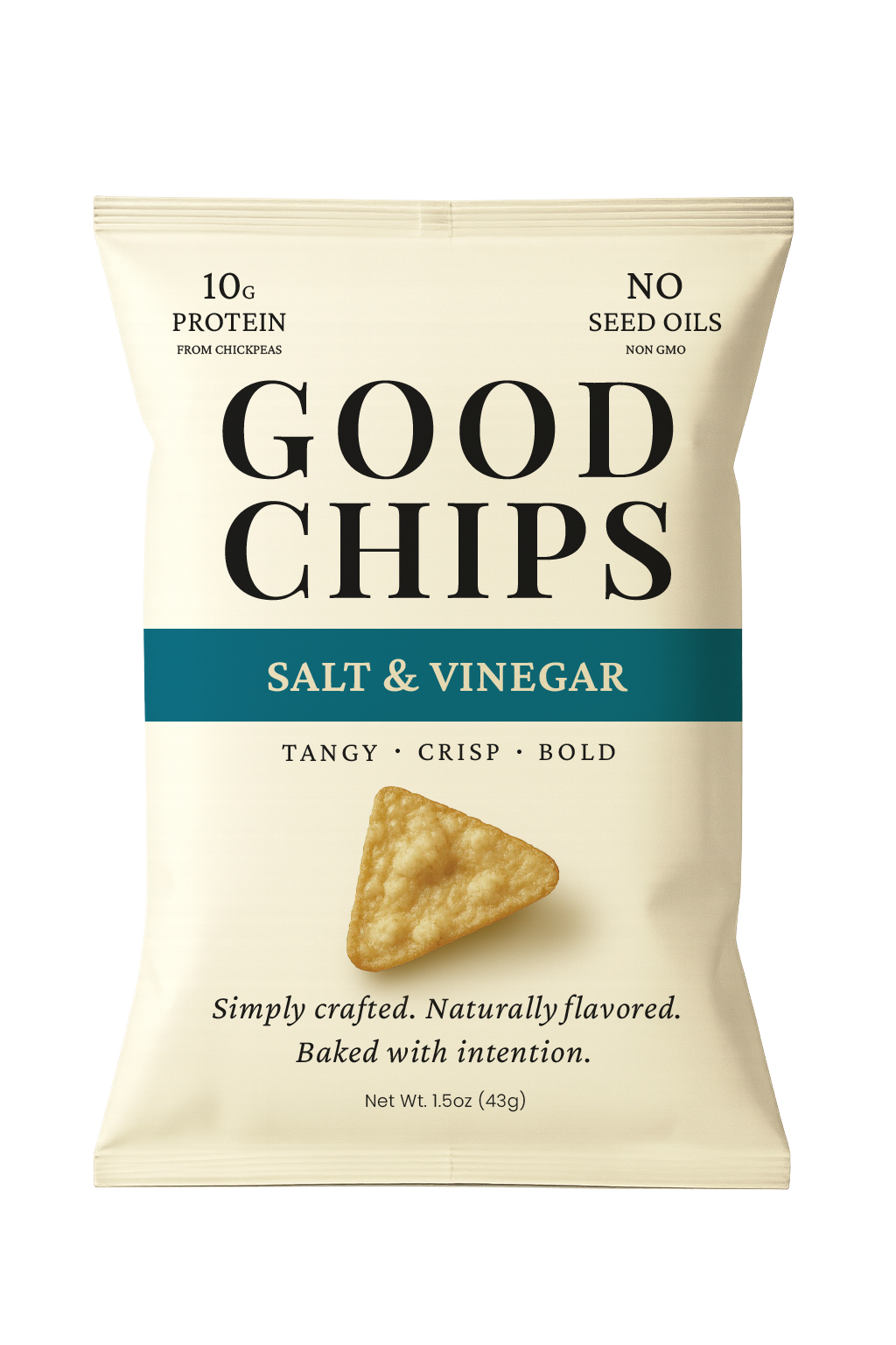 Salt and Vinegar Protein Chips