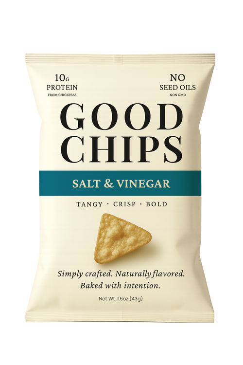 Salt and Vinegar Protein Chips